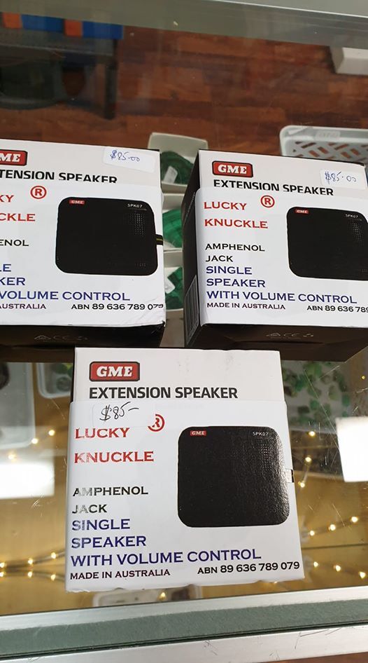 external speaker volume control