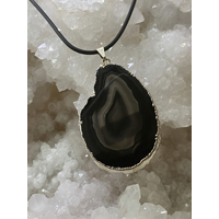 Agate Slice Necklace