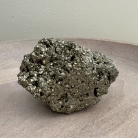 Natural Pyrite clusters
