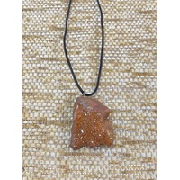 Aura Geode Pendant