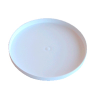 18" ROUND SKIDPLATE (WHITE)