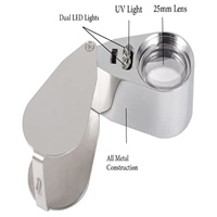 x40 Hand Lens Loupe 
