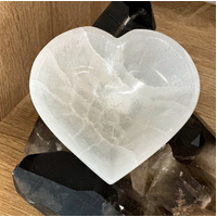 Selenite Heart Bowl