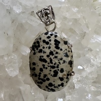 Dalmatian Jasper Pendant
