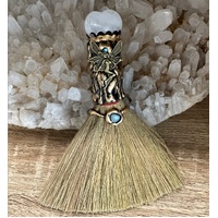Witchy Crystal Broom
