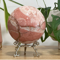 Rhodochrosite Sphere