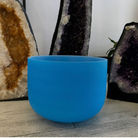 Chakra Quartz Singing Bowl 12"