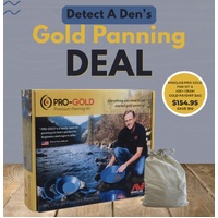 Pro-Gold Pan Kit and 450+ Gram Paydirt Bundle