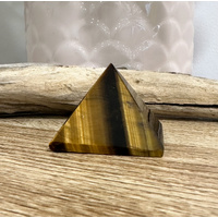 Tigers Eye Pyramid