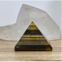 Tigers Eye Pyramid