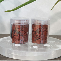 Red Jasper Crystal Pots