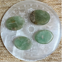 Green Fluorite Worry Stone