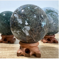Moss Agate Sphere