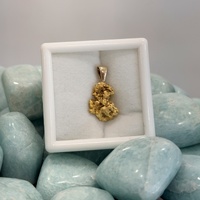 Natural Gold Nugget Pendant