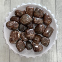 Grass Garnet Tumbles