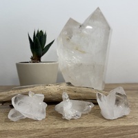 Mini Clear Quartz Clusters