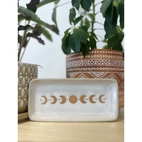 Moon Phase Ceramic Trinket Tray