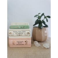 Book Stack Oil Burner