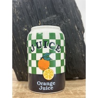 Orange Juice Ceramic Flower Vase