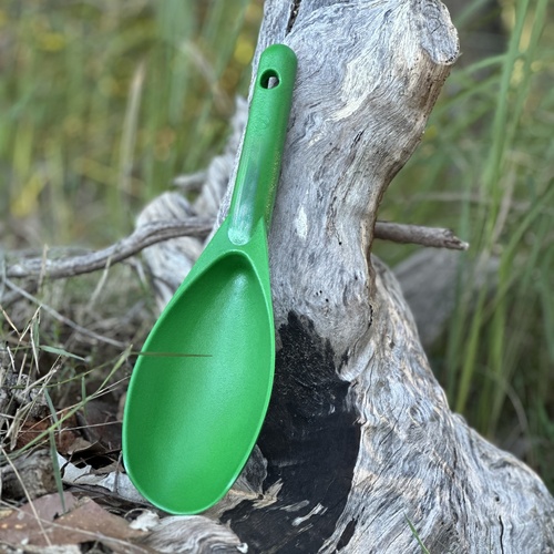 Green Plastic Prospector's Scoop