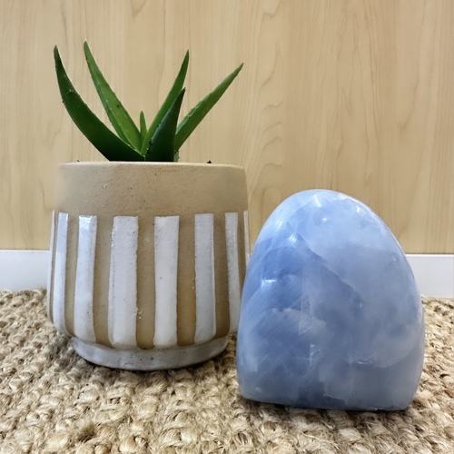Blue Calcite Freeform