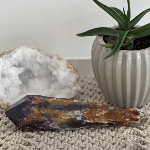 Elestial Amethyst Point