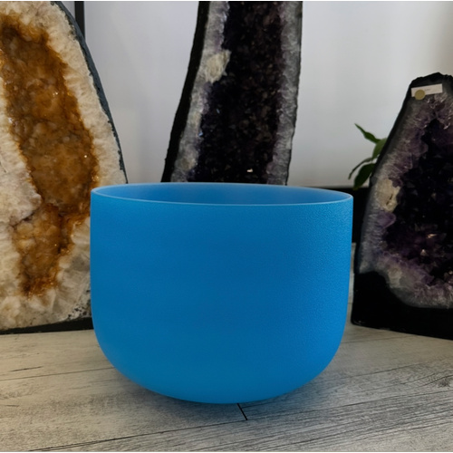 Chakra Quartz Singing Bowl 12"