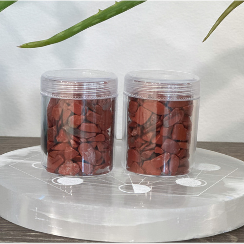 Red Jasper Crystal Pots