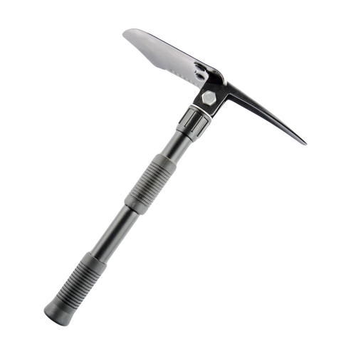 Folding Gold Prospecting Pick with Shovel, Saw and Carrying Case