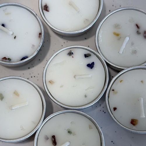 Tealight Chakra Candle