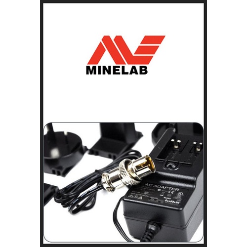 Minelab Universal AC Charger Plug Pack (3011-0203)